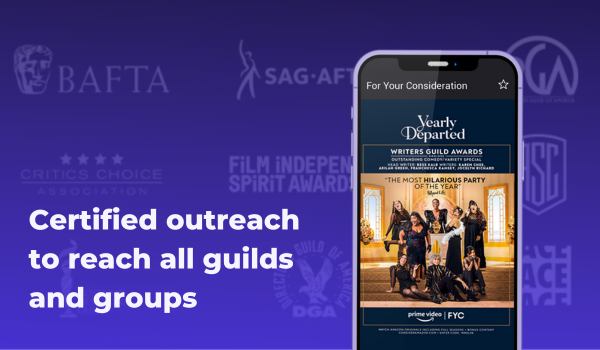 Certified outreach to reach all guilds and groups